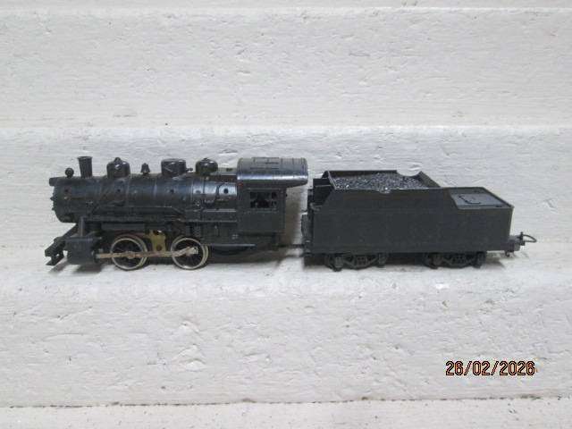 HO SCALE - LIMA - 0-4-0 STEAM LOCOMOTIVE
