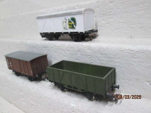 HO SCALE - KLEINBAHN - GOODS WAGONS - X3