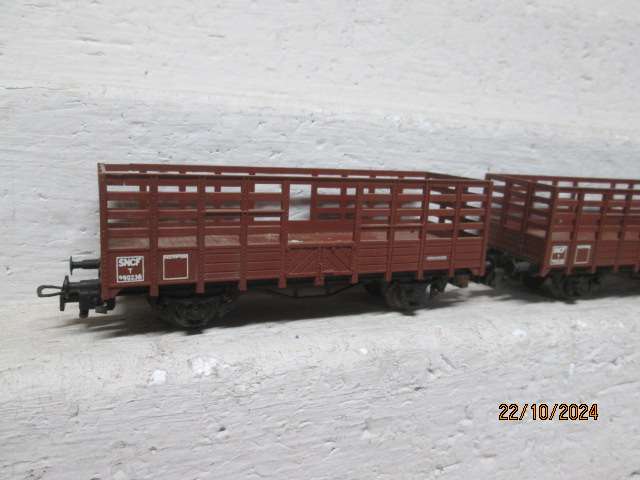 HO SCALE - LILLIPUT - SNCF CATTLE CARS - X3