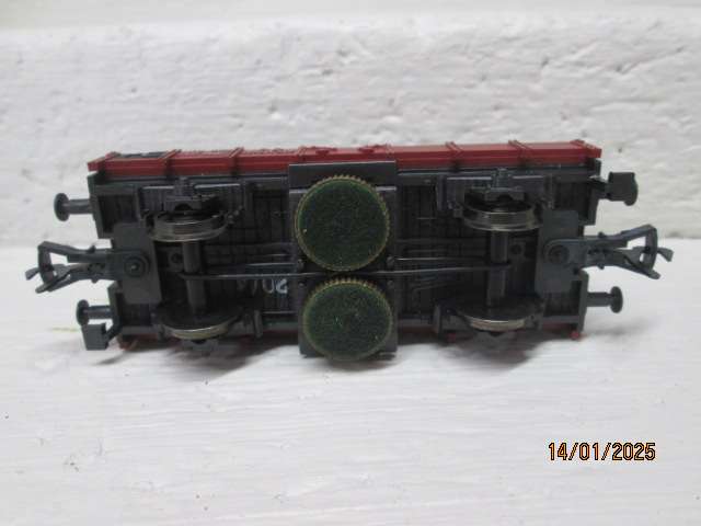 HO SCALE - FLEISCHMANN - TRACK CLEANER WAGON - BOXED