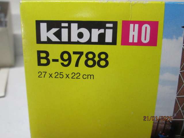 HO SCALE - KIBRI - LARGE FACTORY BUILDING - KIT -  BOXED NO.9788