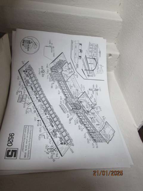 HO SCALE - KIBRI - LARGE BAHNHOF BONN STATION - KIT -  BOXED NO.9520