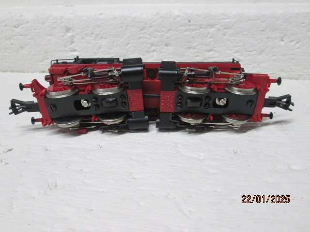 HO SCALE - RIVEROSSI - BLACK 0-4-4-0 STEAM LOCOMOTIVE - BOXED