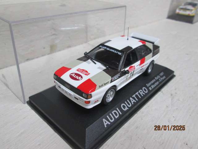 DIE CAST 1:43 SCALE - RALLY CAR -  AUDI QUATTRO