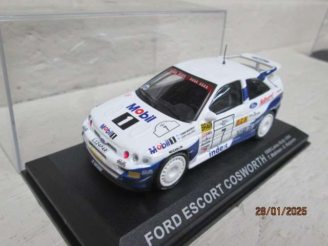 DIE CAST 1:43 SCALE - RALLY CAR -  FORD ESCORT COSWORTH