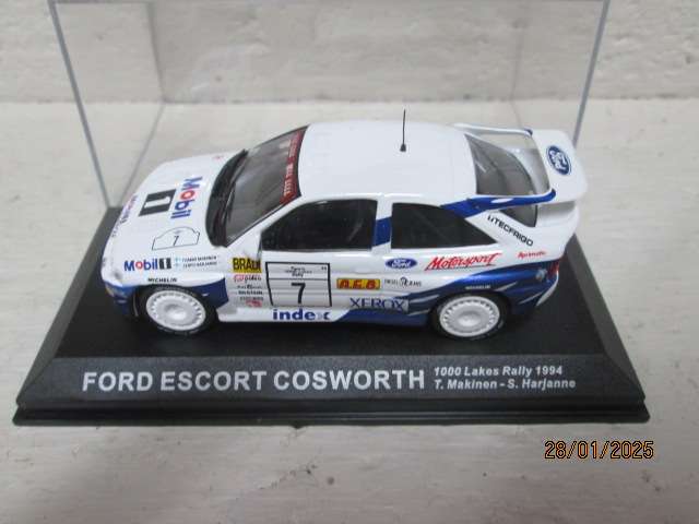 DIE CAST 1:43 SCALE - RALLY CAR -  FORD ESCORT COSWORTH