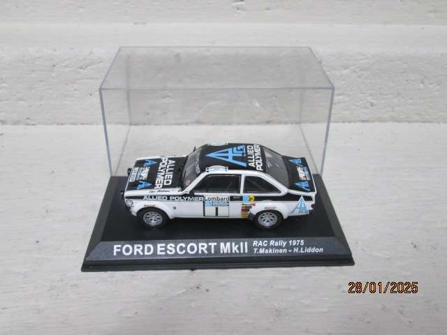 DIE CAST 1:43 SCALE - RALLY CAR -  FORD ESCORT MK II