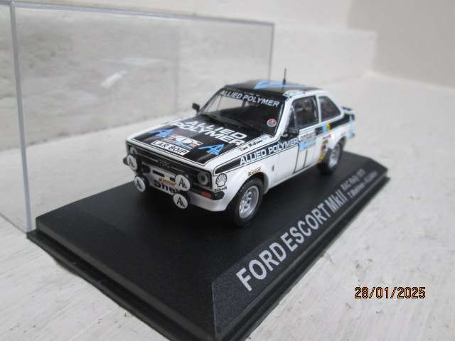 DIE CAST 1:43 SCALE - RALLY CAR -  FORD ESCORT MK II