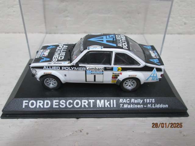 DIE CAST 1:43 SCALE - RALLY CAR -  FORD ESCORT MK II