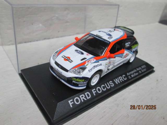DIE CAST 1:43 SCALE - RALLY CAR -  FORD FOCUS WRC