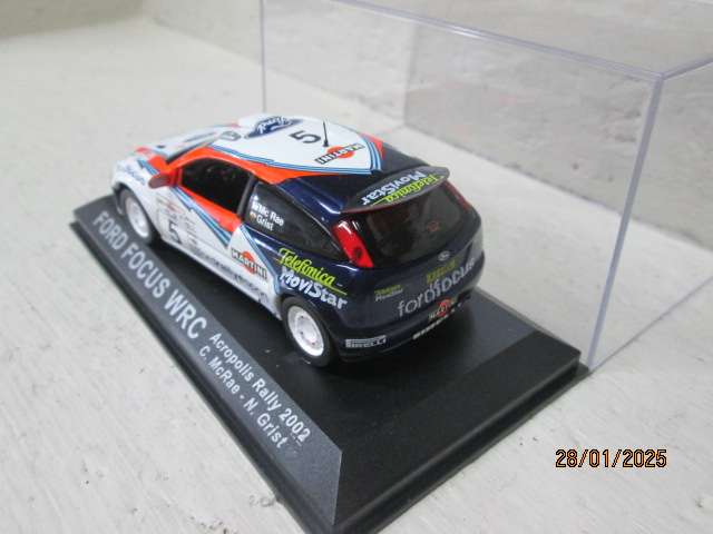DIE CAST 1:43 SCALE - RALLY CAR -  FORD FOCUS WRC