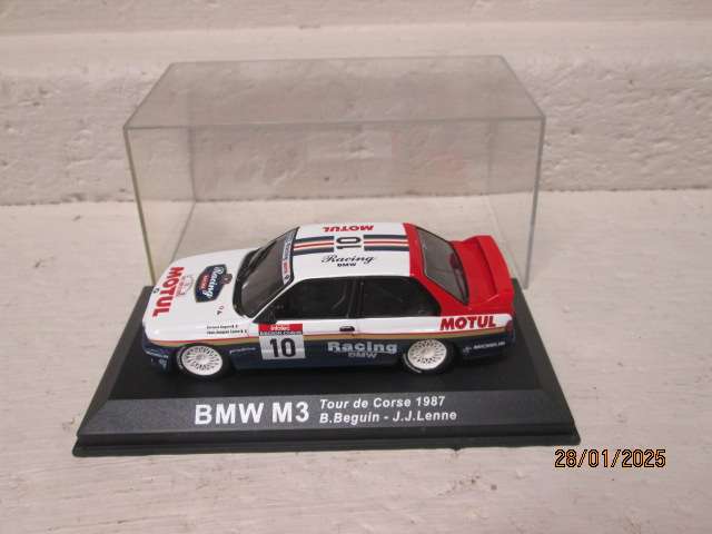 DIE CAST 1:43 SCALE - RALLY CAR -  BMW M3