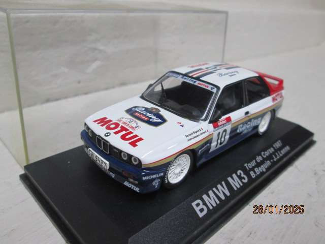 DIE CAST 1:43 SCALE - RALLY CAR -  BMW M3