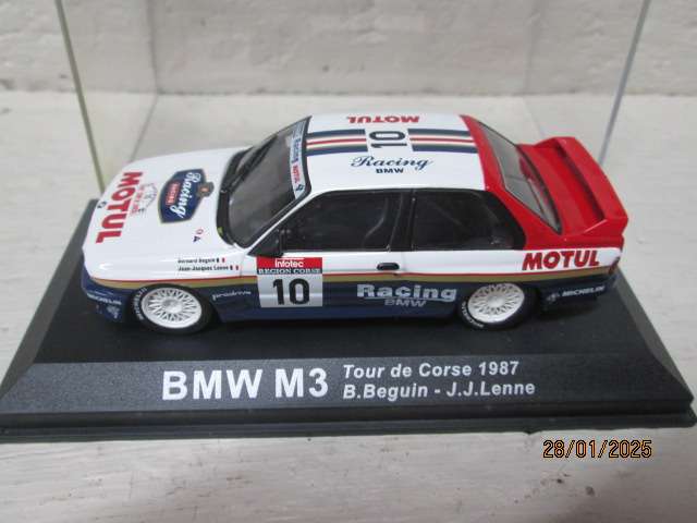 DIE CAST 1:43 SCALE - RALLY CAR -  BMW M3