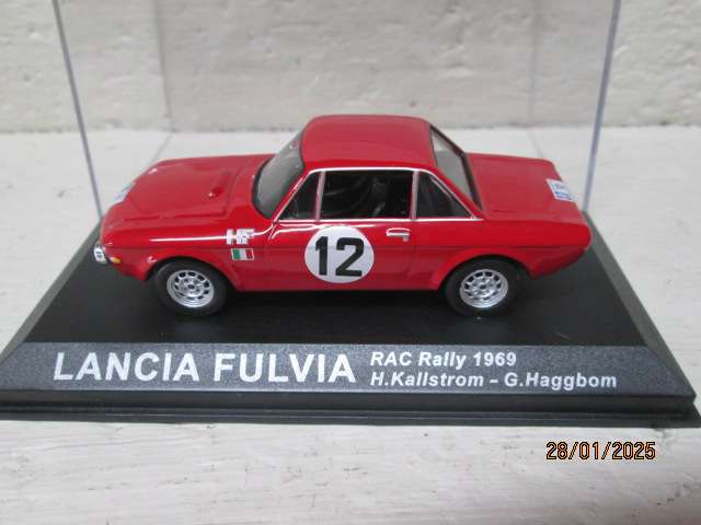 DIE CAST 1:43 SCALE - RALLY CAR -  LANCIA FULVIA