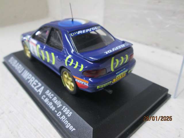 DIE CAST 1:43 SCALE - RALLY CAR -  SUBARU IMPREZA