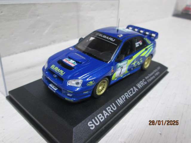 DIE CAST 1:43 SCALE - RALLY CAR -  SUBARU IMPREZA WRC