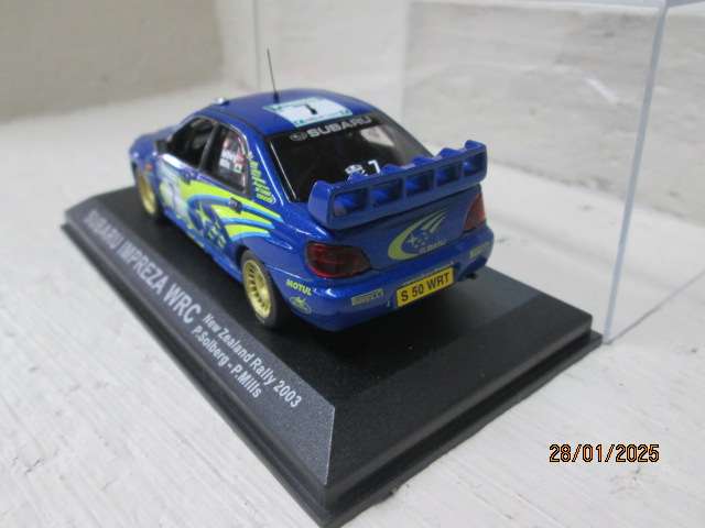 DIE CAST 1:43 SCALE - RALLY CAR -  SUBARU IMPREZA WRC