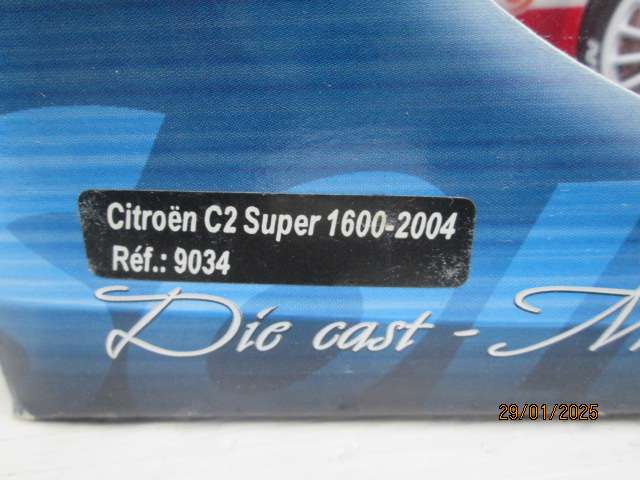 1:18 SCALE - SOLIDO - CITROEN CT SUPER 1600 - 2004 - BOXED