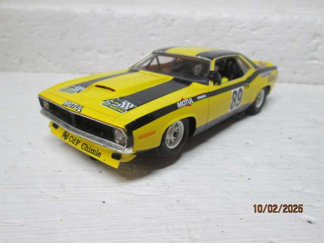 SLOT CAR - 1:32 SCALE - SCX - PLIMOTH BARRACUDA