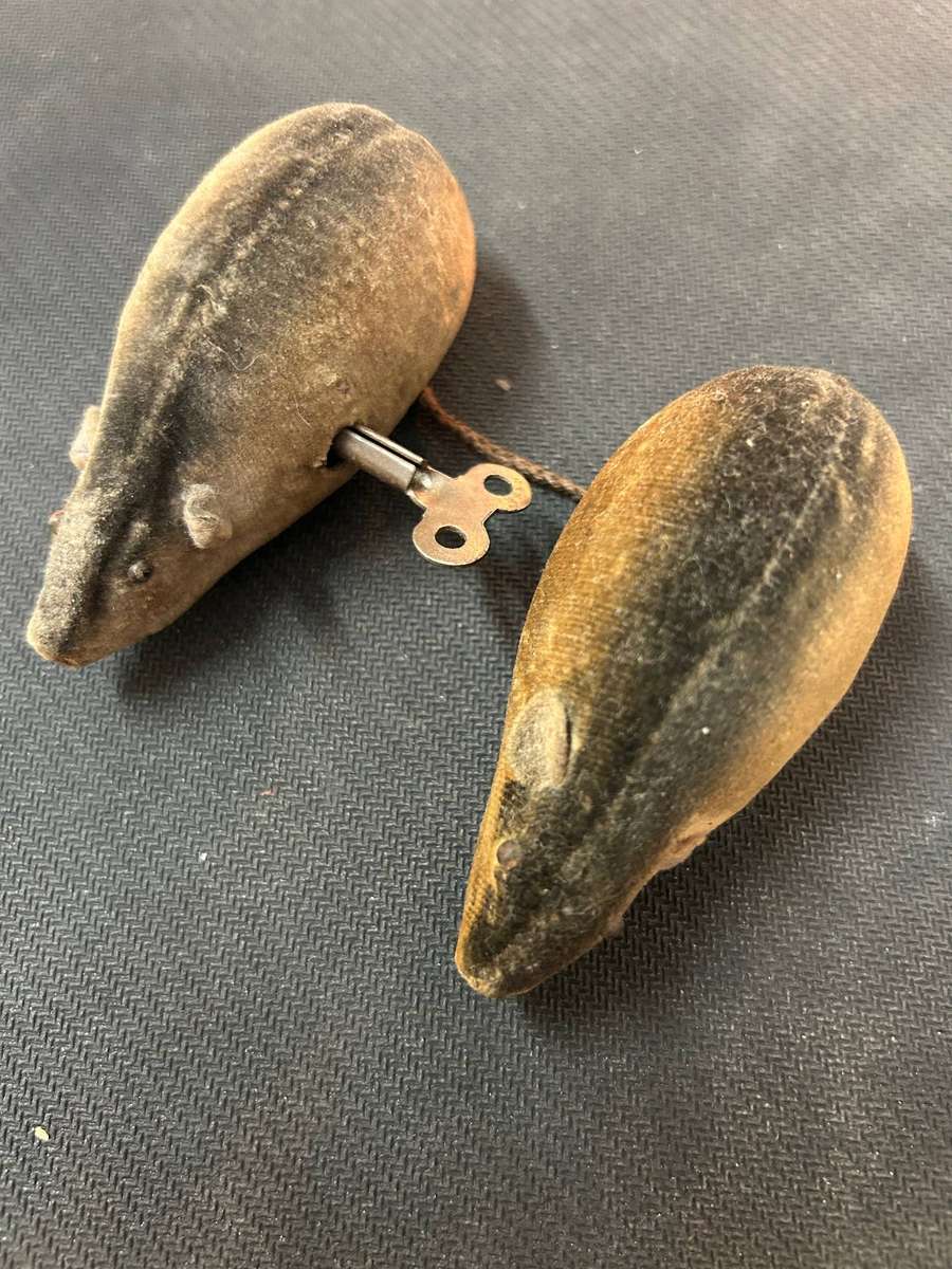Schuco mice toy wind up