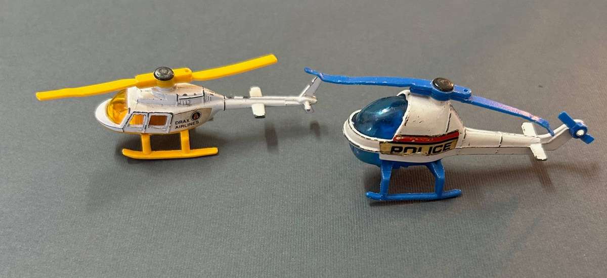 Corgi Junior helicopters