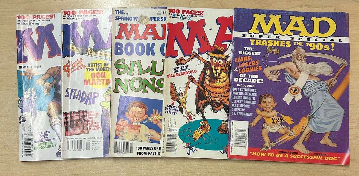 Mad magazines lot