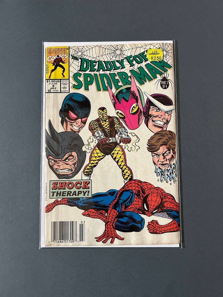 Marvel comics - Deadly foes of Spiderman