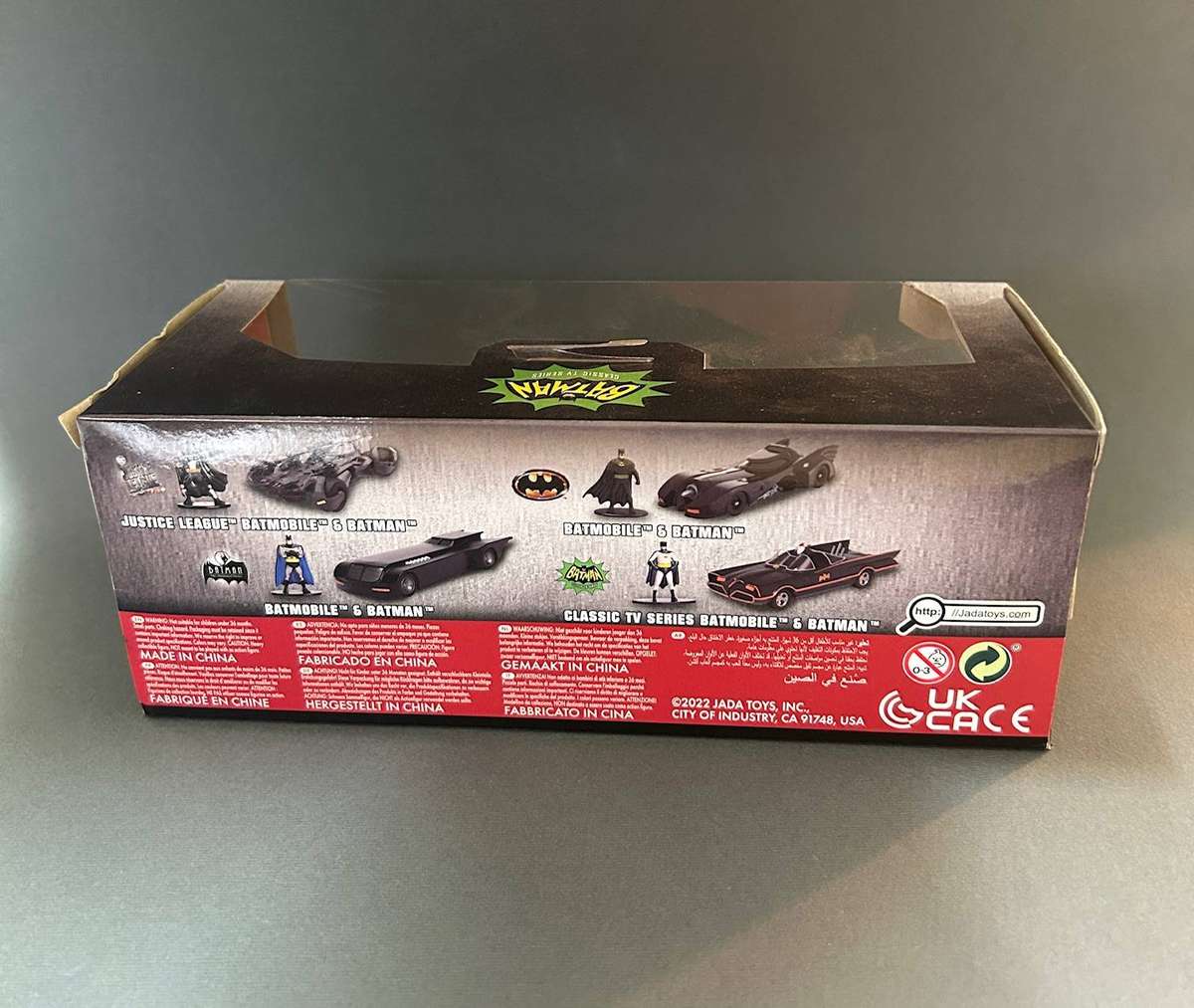 Batman Jada Batmobile set with figurine NIB