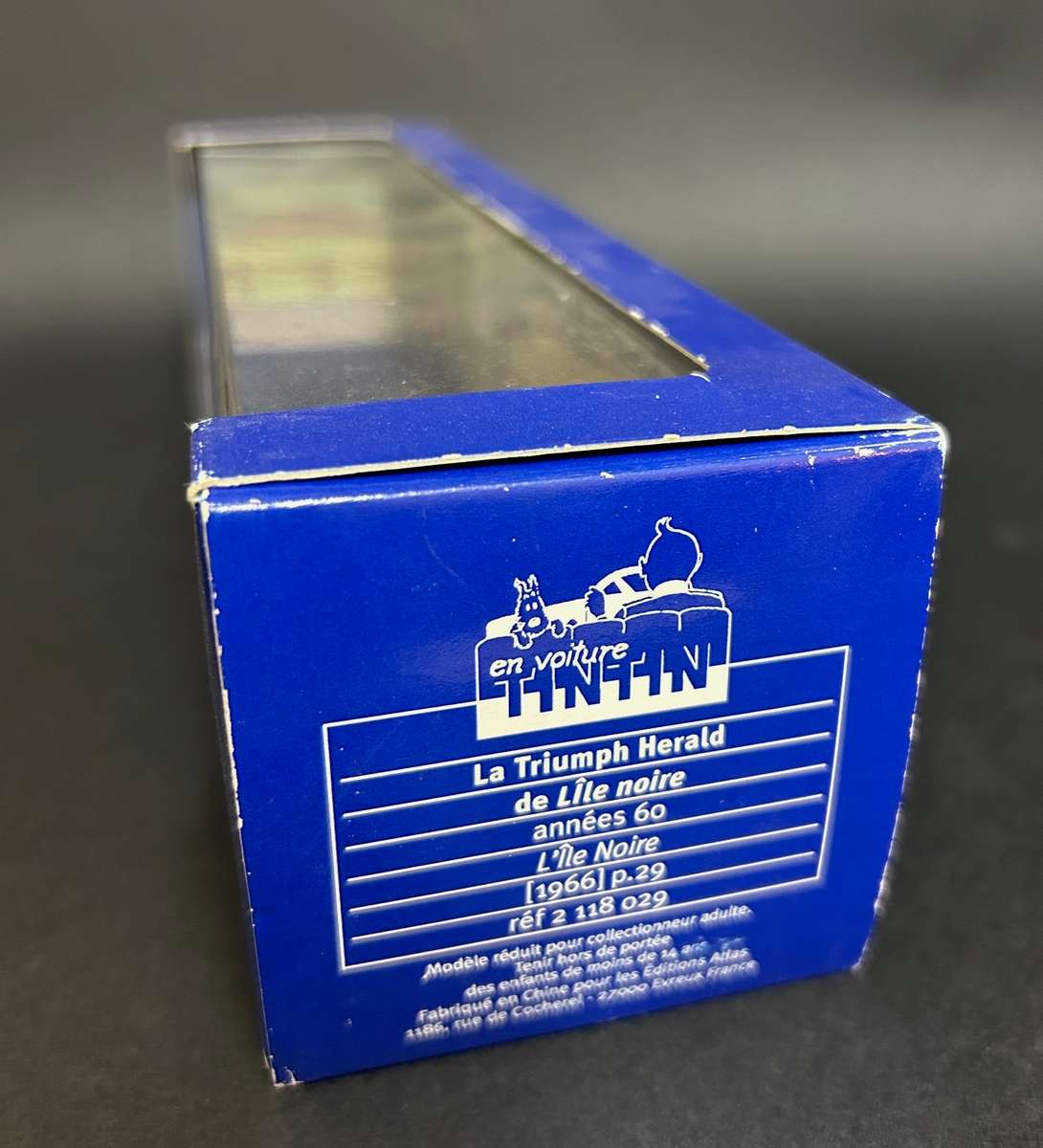 Tintin Truimph car 1:32