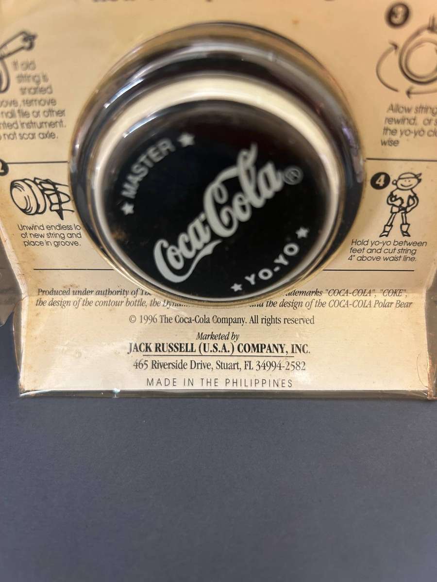 Russell Coca Cola yoyo master edition