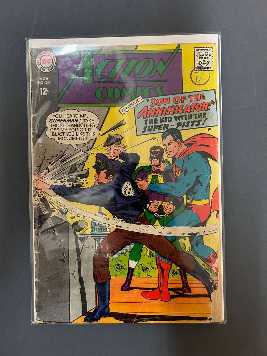 DC Comics Action comics Superman 356