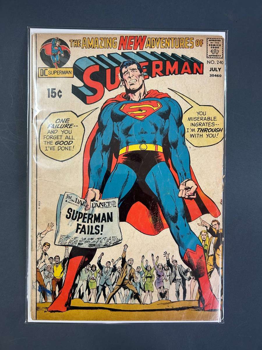 DC Comics Superman amazing new adventures  240