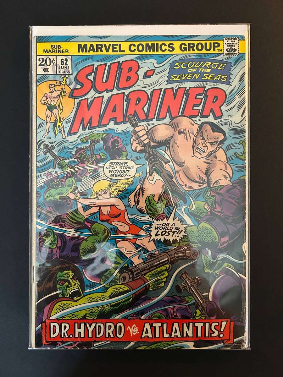 Marvel Comics  Sub mariner 62