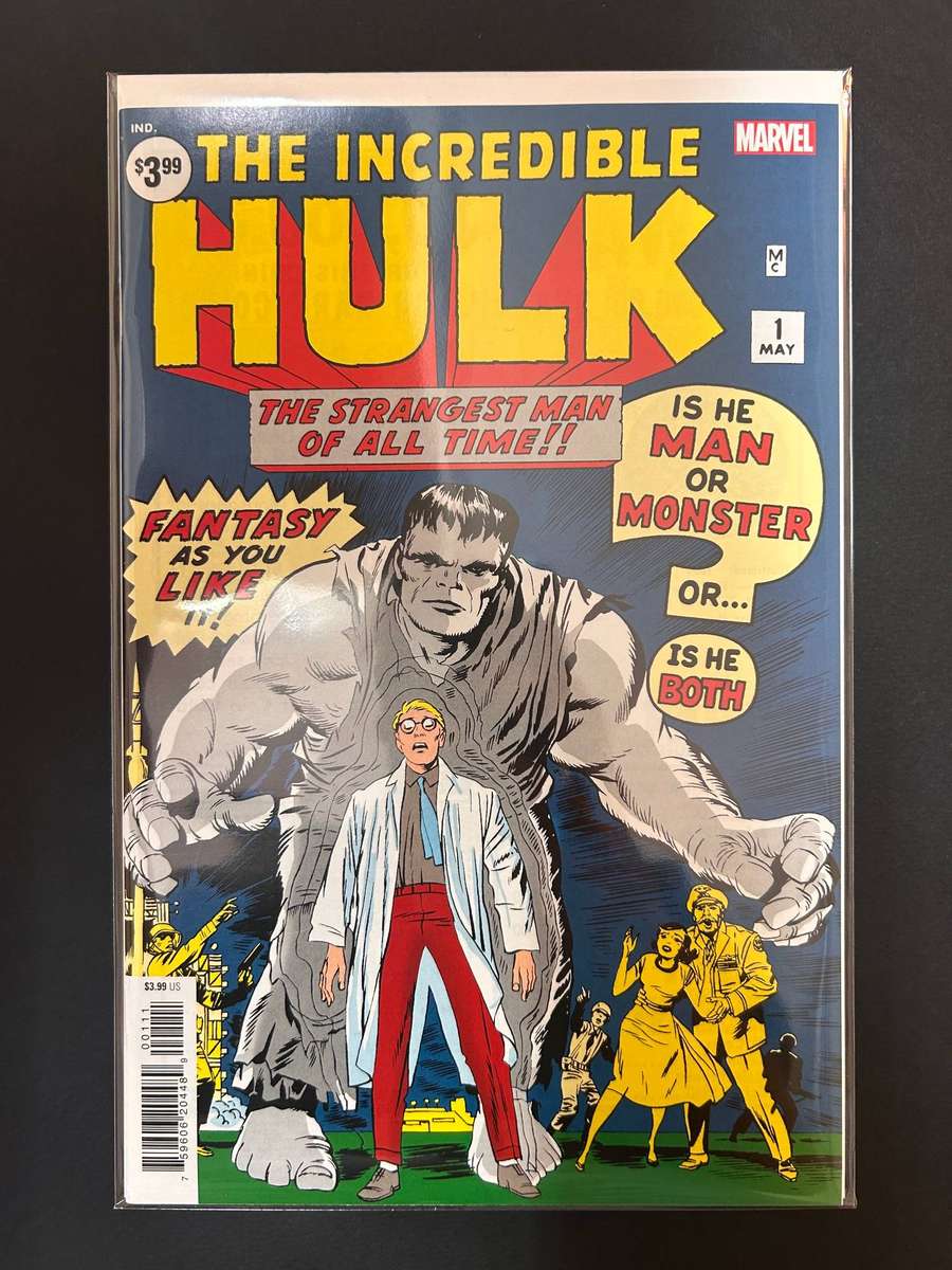 Marvel Comics - Incredible Hulk 1  Facsimile