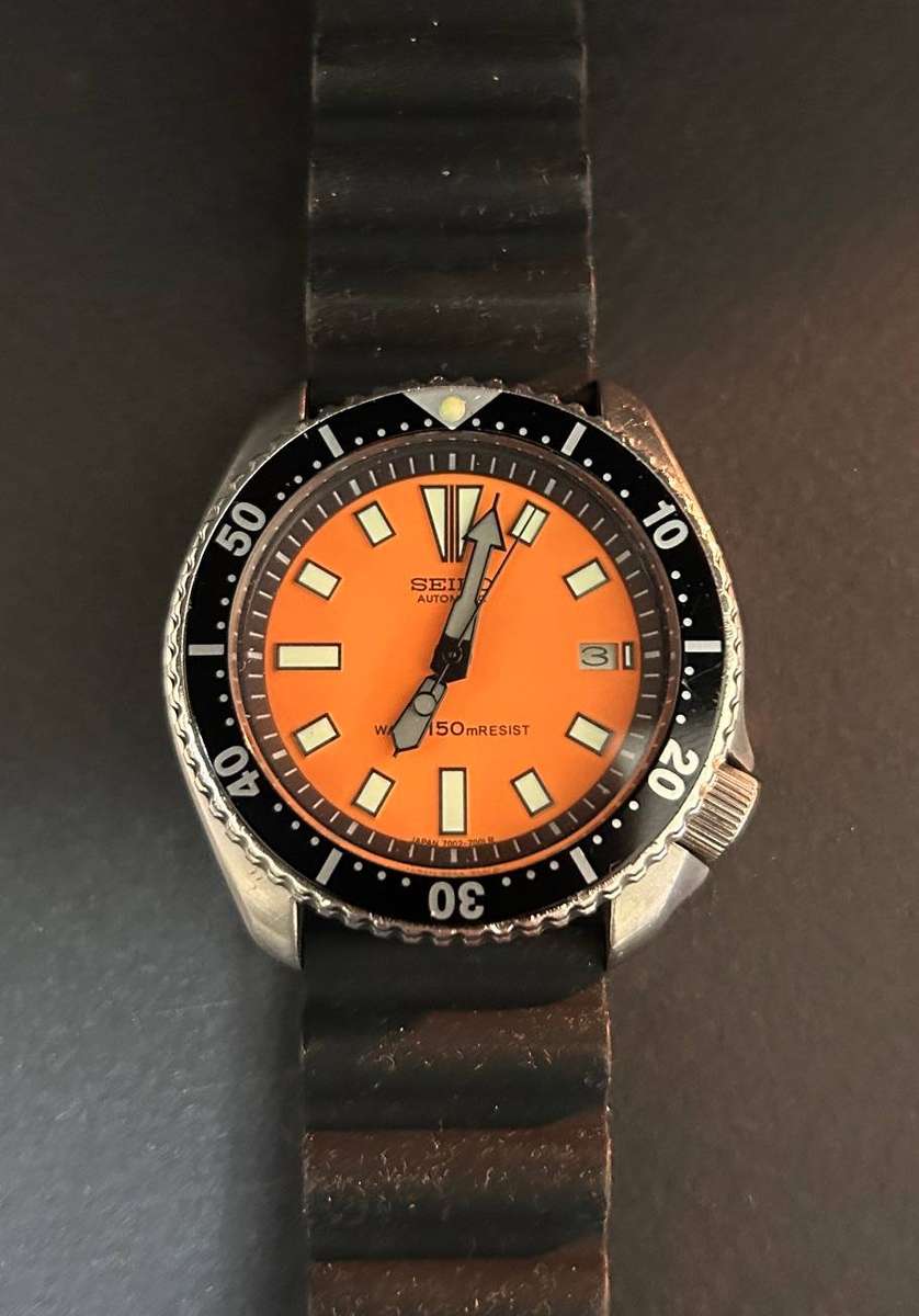 Seiko automatic dive watch