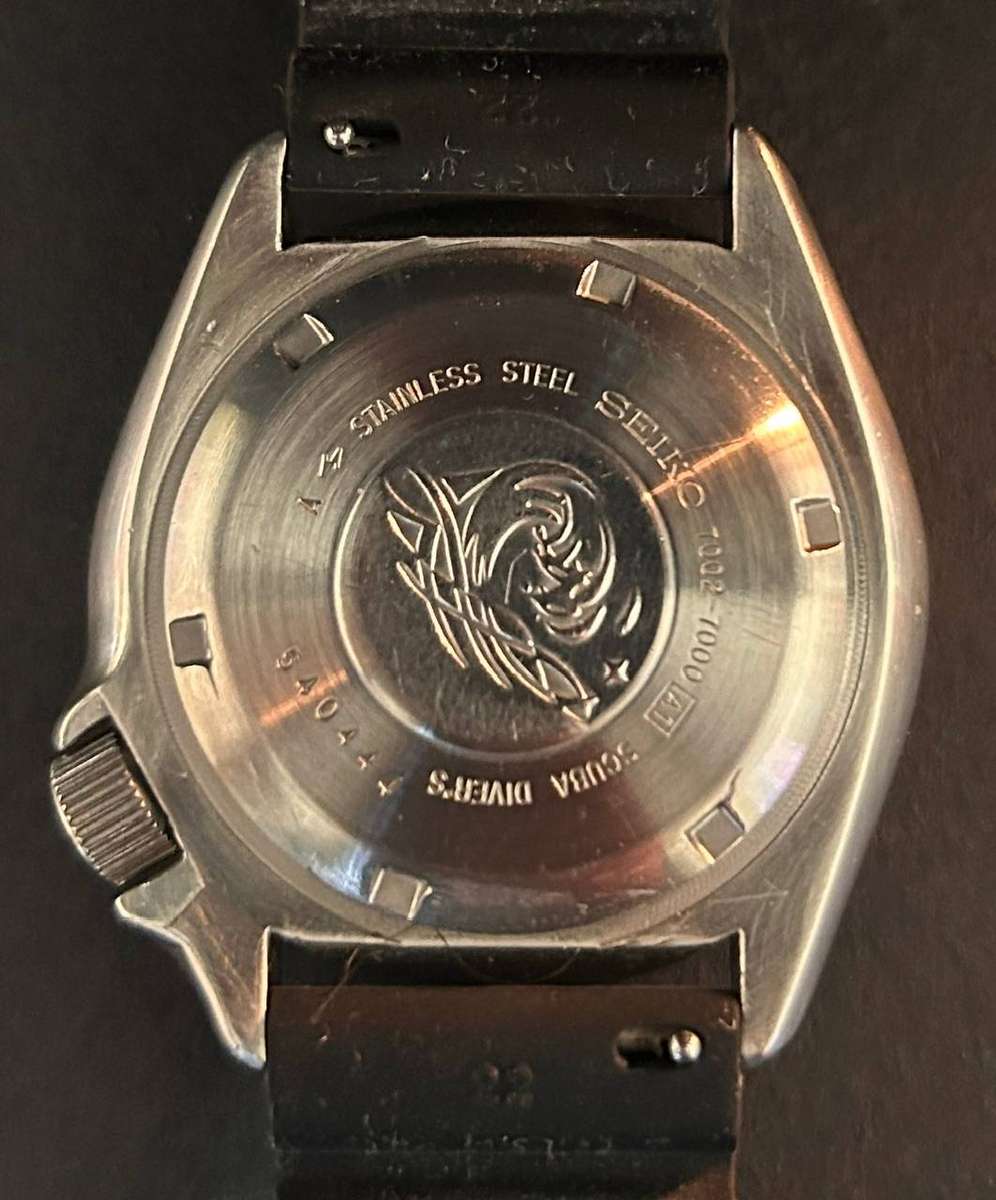 Seiko automatic dive watch