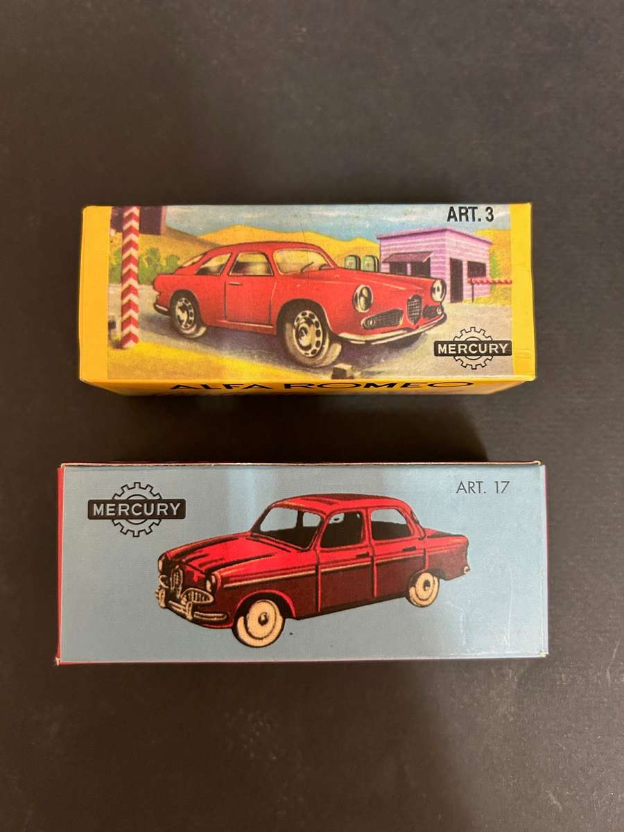 Mercury Die Cast cars