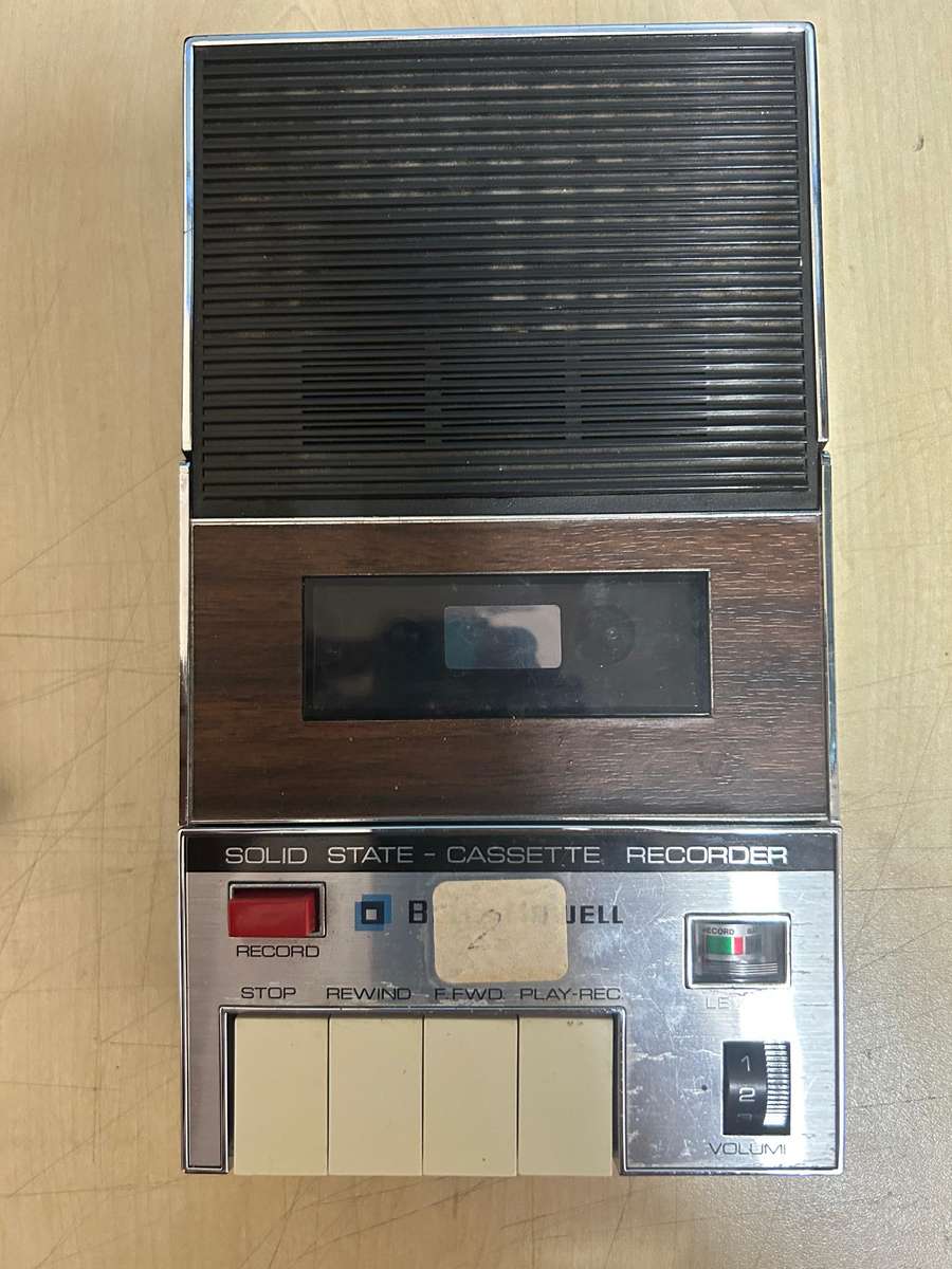 Bell and Howell tape recorder
