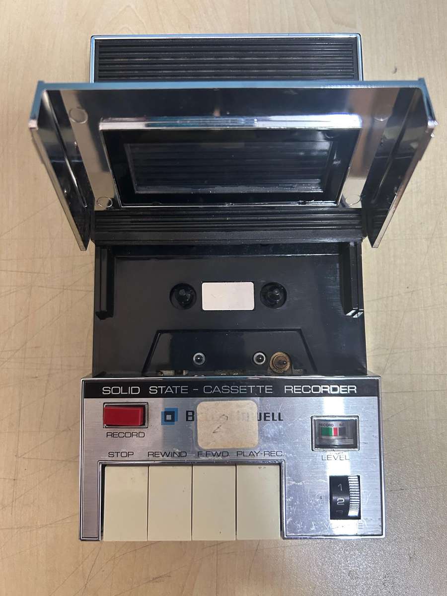 Bell and Howell tape recorder