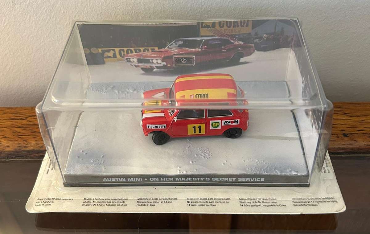 Mini Cooper from James Bond movie