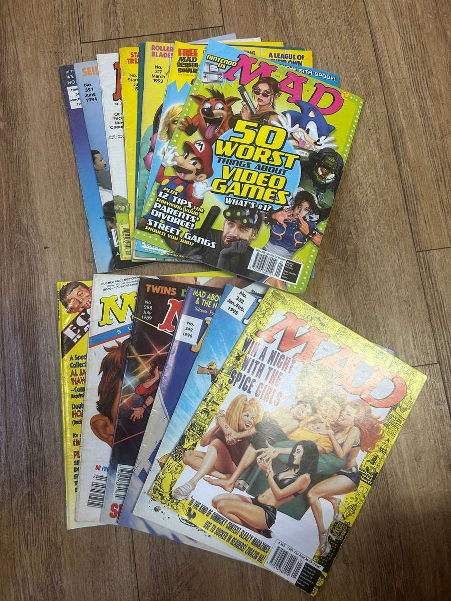 Mad magazine lot of 15
