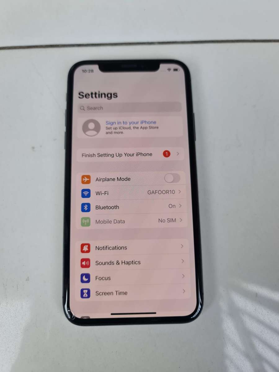 IPHONE X - 64GB - PHONE ONLY - VERY GOOD CONDITION