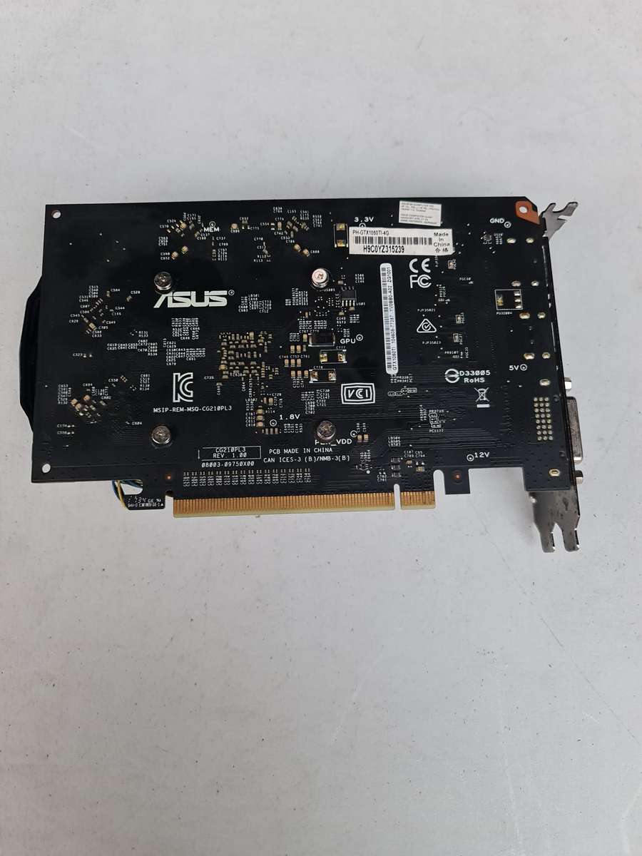 ASUS PH  - GTX 1050TI-4G - 4GB - GRAPHICS CARD - PLEASE READ