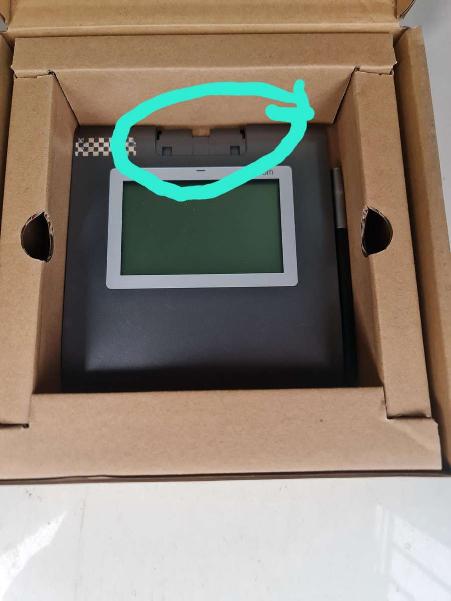 WITH BOX WACOM STU-430 SIGNATURE PADS, 4.5 INCH MONOCHROME REFLECTIVE LCD, BATTERY-FREE PEN INCLUDED