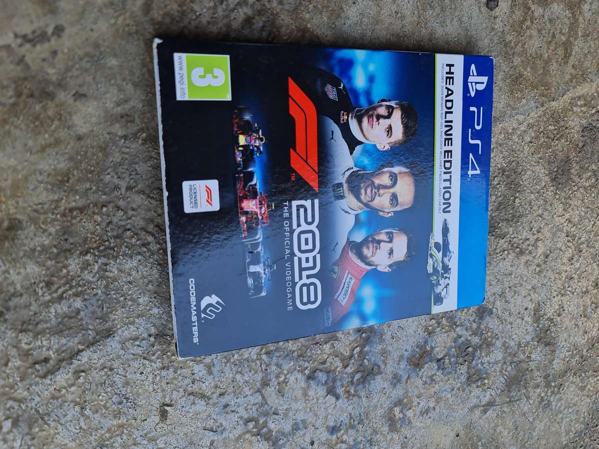 SONY PLAYSTAION - PS4 GAME - F1 2018 - HEADLINE EDITION