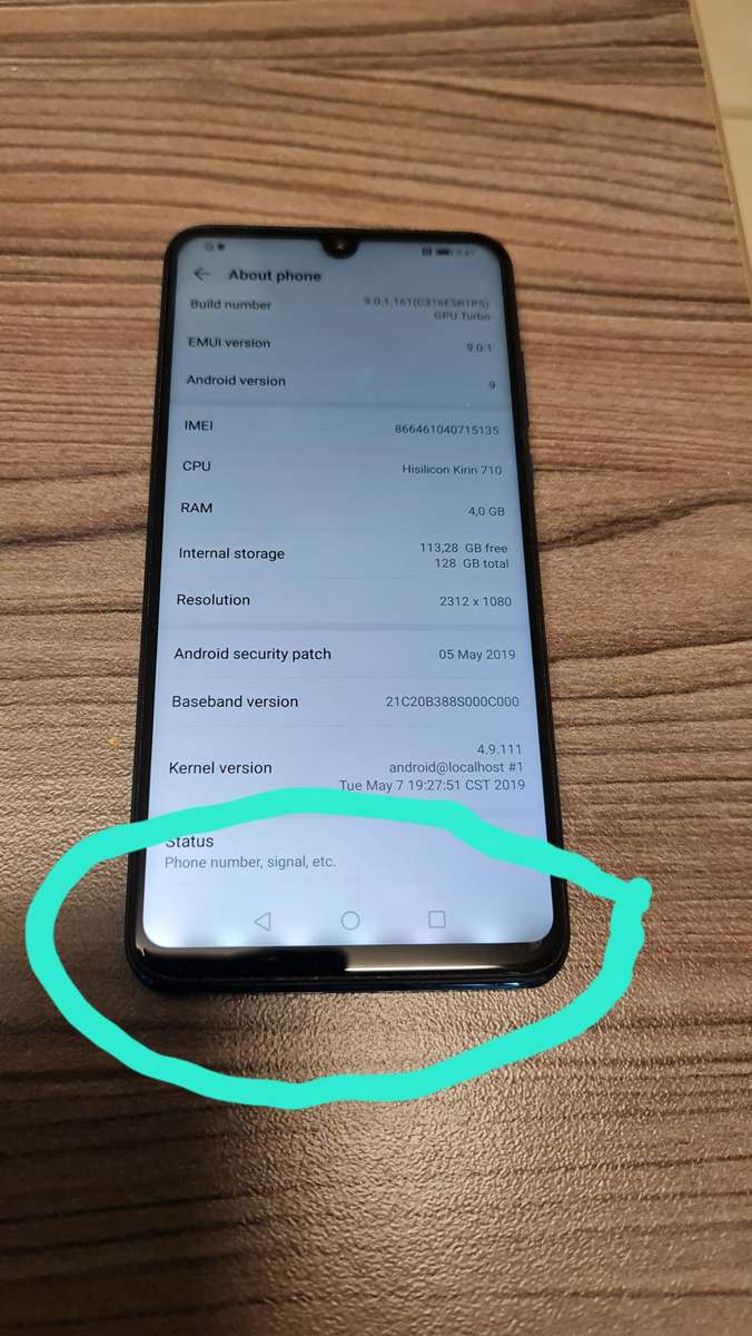 HUAWEI P30 LITE - 4GB MEMORY - 128GB STORAGE - FULL WORKING CONDITION - EXCELLENT CONDITION