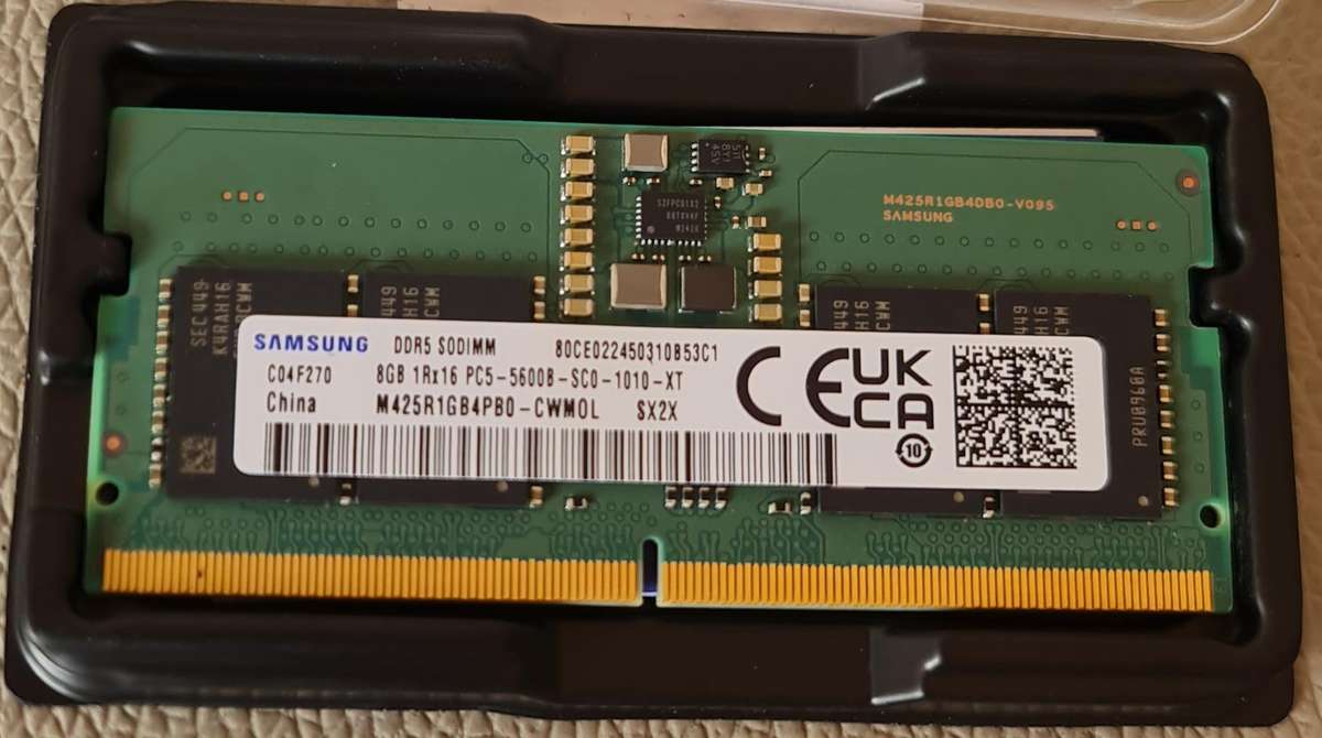 8GB DDR5 MEMORY - 5600D - LAPTOP MEMORY - SAMSUNG