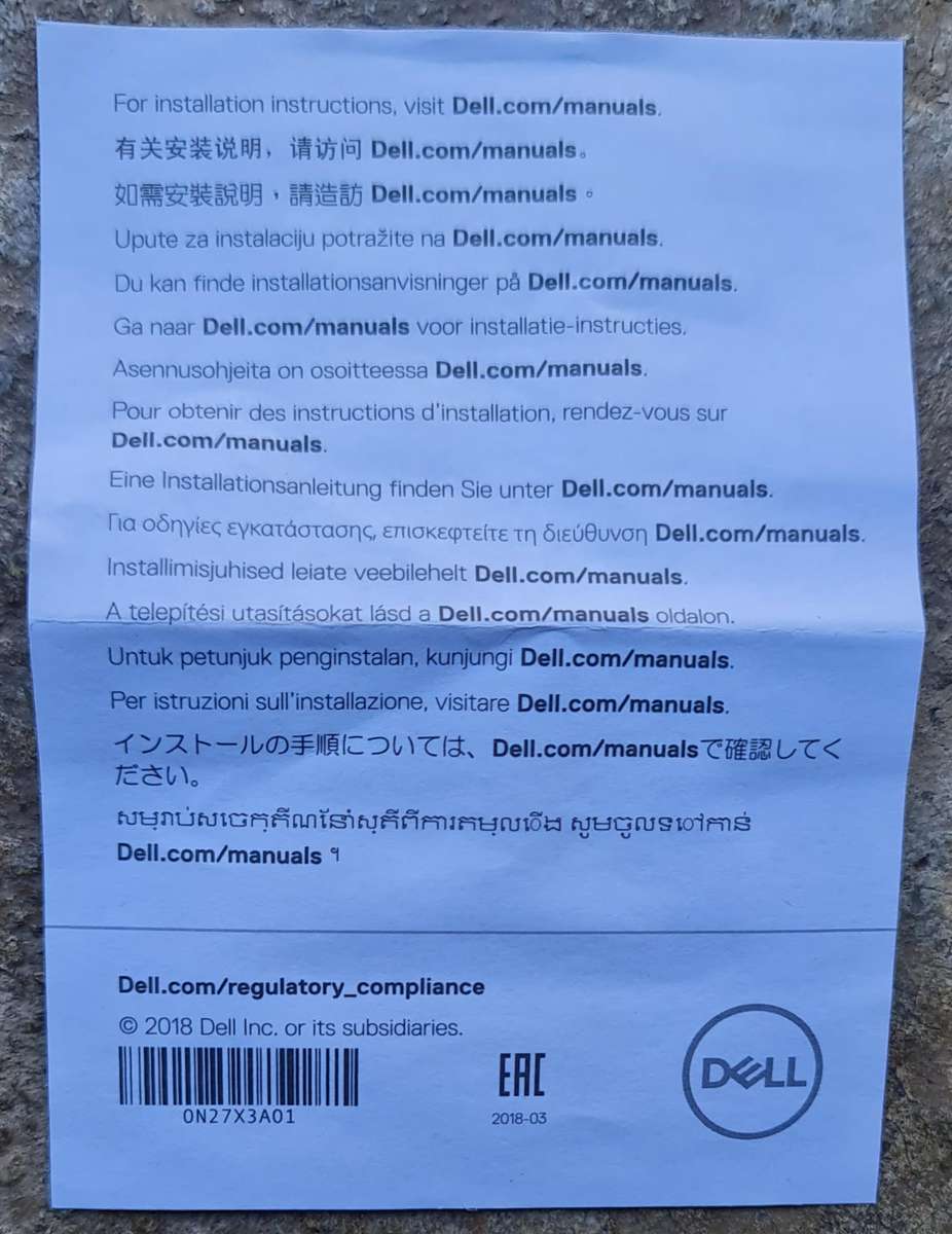 LATE ENTRY - BRAND NEW - Dell DW5820e Fibocom L850-GL LTE/WCDMA 4G WWAN Card Module W1KWP 0W1KWP