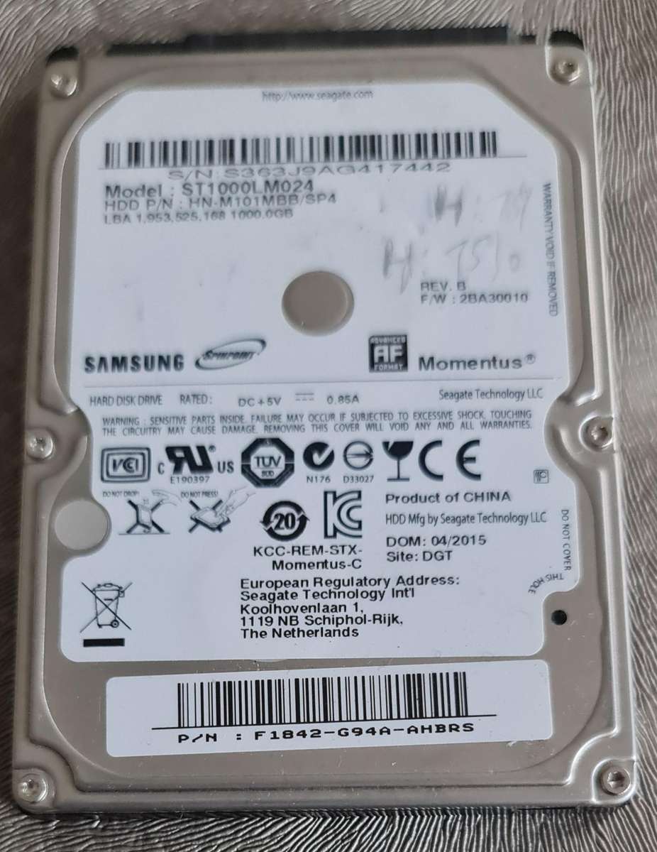 SAMSUNG - 1TB - HARD DRIVE